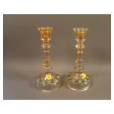 Pair 8 ¾” Tall Imperial Premium Candlesticks w/