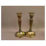 Pair 8 ½” Tall N’wood #695 Colonial Candlesticks –