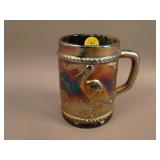 Dugan Heron Handled Mug – Purple (scarce pattern)