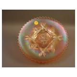 8 ¾” Dugan Apple Blossom Twigs Flared Plate –