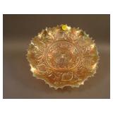 9 3/8” Dugan Fanciful low 10 Ruffled Plate – Lt.