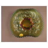7 ¾” N Fruits and Flowers 2-Sided Banana Dish w/