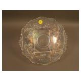 9 ¼” Fenton Orange Tree Flat Plate – White (scarce