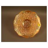 7 5/8” Fenton Leaf Chain Flared Plate – Dk. Mari.