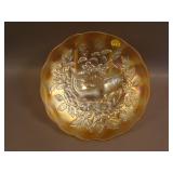 8 3/8” M’burg Trout and Fly I.C. Shaped Bowl – Lt.