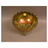 N Leaf and Beads ftd. Rose Bowl – Green (very