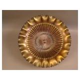 9 ½” N Stippled Rays Bowl w/ P.C.E. and Plain Ext.