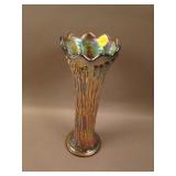 10” Tall Fenton April Showers Swung Vase with