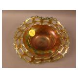 Fenton 2-Row Open Edge J.I.P Basket – Aqua