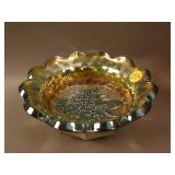 6 ¼” Tall Imperial Grape Ruffled Bowl – Helios