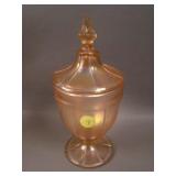8 ½” Tall Fenton #635 ftd. Covered Candy Jar –