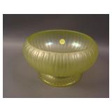 4 ¼” Tall x 7 5/8” Diam. Fenton #231 ftd. Cupped