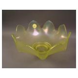 Fenton #848 Deep 8 Ruffled Tulip Bowl – Topaz