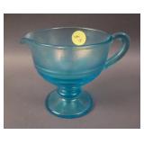 Fenton #3 ftd. Handled Creamer – Celeste Blue