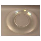 12 ¼” U.S. Glass Lg. Flared Shallow Bowl – Crystal