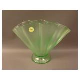 7 ½” Tall Fenton #857 Lg. Fan vase – Florentine
