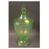 Fenton #9 Lg. Covered Candy Jar – Florentine