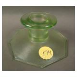 (1) U.S. Glass #94 Squatty Octagonal based