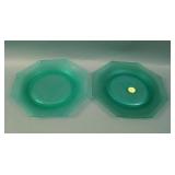 (2) Maker (?) and (8) Octagonal Flat Plates – odd