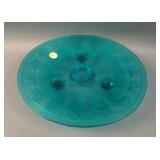 10 5/8” Imperial Floral and Optic ftd. Flat Plate