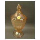 Diamond 2 pc. Large 1 lb. Covered Candy Jar – Pink