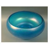 7 ½’ Fenton (?) Cupped-in Rose Bowl – Celeste