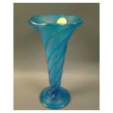 7 ¼” Tall N’wood Twist ftd. Vase – Blue (very