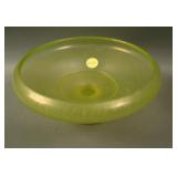 3 ¼” Tall x 7 ½” Diam. (Maker?) ftd. Cupped