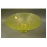 3 ½” Tall x 8 ½” (Maker?) ftd. Flared Compote –