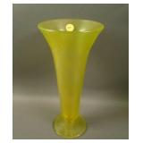11 3/8” Tall U.S. Glass #151 ftd. Flared Vase –