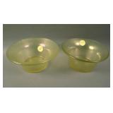 (2) 2 ½” Tall x 5 ½” Diam. N’wood Flat Based