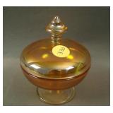 Fenton ftd. Puff Box w/ Nipple Finial – Grecian