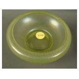 4 5/8” Fenton #109 Cupped Miniature Rose Bowl –