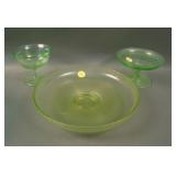 3 pc. Lot – (1) 8 ¼” Ice Cream Shaped Bowl, (1)