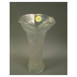7 ¼” Tall Dugan Lattice and Points Swung Vase –