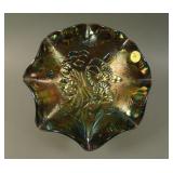 8 ¾” Imperial Pansy Deep 8 Ruffled Bowl – Amethyst