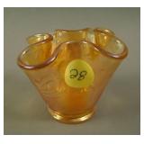 2 ½” Tall Fenton Kittens Deep 4 Ruffled Toothpick