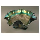 8” N Sunflower Deep 8 Ruffled ftd. Bowl w/ Meander