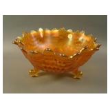 N G&C Small-size ftd. 8 Ruffled Fruit Bowl – Dk.