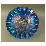 9” N Peacocks Bowl w/ P.C.E. and Ribbed Ext. –