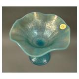 N Hearts and Flowers Stemmed 6 Ruffled Compote –