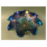 8 ½” N Wishbone Deep 8 Ruffled ftd. Bowl w/