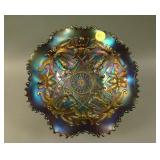 8 3/8” N Wishbone 8 Ruffled ftd. Bowl w/ Ruffles
