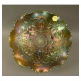 8 ½” N Wishbone 8 Ruffled ftd. Bowl w/ Ruffles and