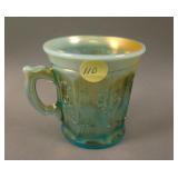 N Singing Birds Handled Mug – Aqua Opal. (rare &