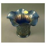 N Grape Arbor 6 Ruffled Hat from Tumbler – Blue