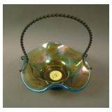 3 5/8” Westmoreland Intaglio Flower 4 Ruffled