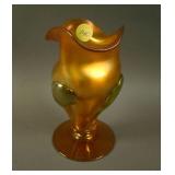 5 ½” Tall European Art Glass Tornado ftd. Vase –