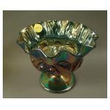 Brockwitz Curved Star Stemmed 12 Ruffled Compote –