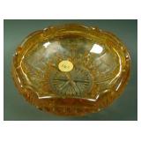 4 ¾” Brockwitz Asters Cupped Mini Rose Bowl –